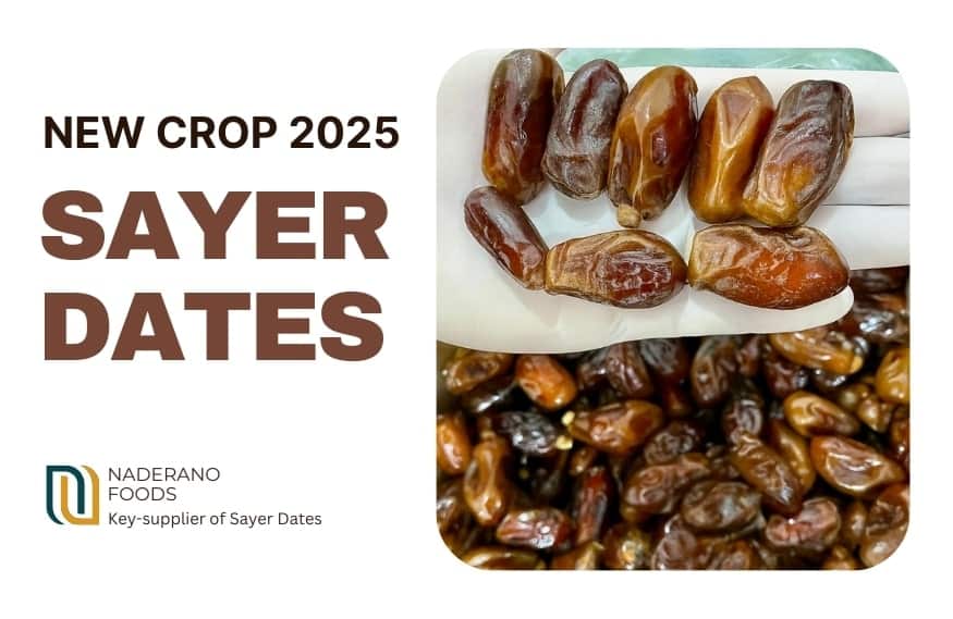 NEW CROP 2025 SAYER DATES