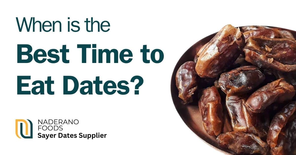 When is the best time to eat dates