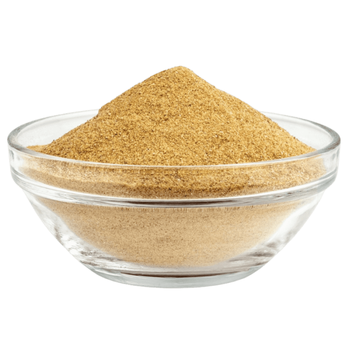 date sugar powder